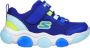 Skechers S-Lights Mighty Glow sneakers met lichtjes blauw - Thumbnail 2