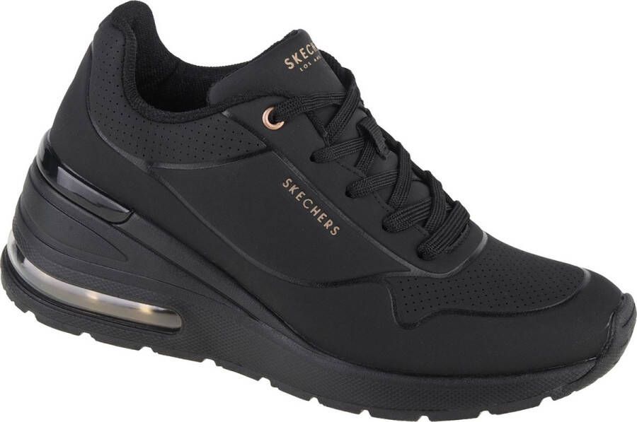 Skechers Million Air-Elevated Air 155401-BBK Vrouwen Zwart Sneakers - Foto 2