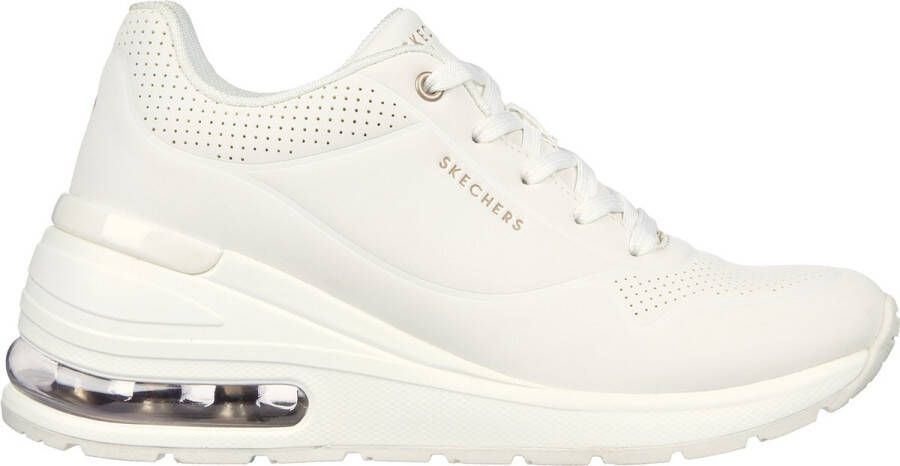 Skechers Million Air Elevated Air Dames Sneakers Wit