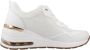 Skechers Air Hotter Sneakers White Dames - Thumbnail 1