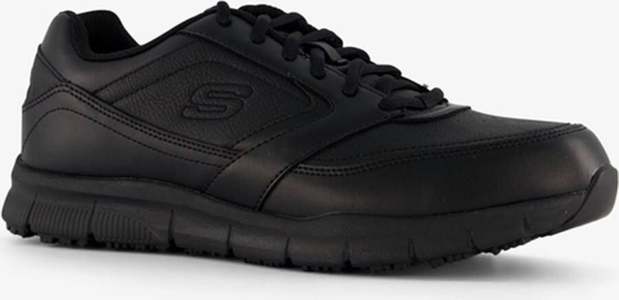 Skechers Nampa werkschoenen antislip Zwart Extra comfort Memory Foam