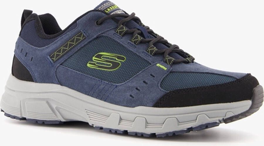 Skechers Sneakers Oak Canyon met memory foam-uitrusting vrijetijdsschoen halfhoge schoen veterschoen