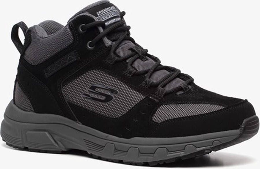 Skechers Oak Canyon Ironhide heren wandelschoenen Zwart Extra comfort Memory Foam