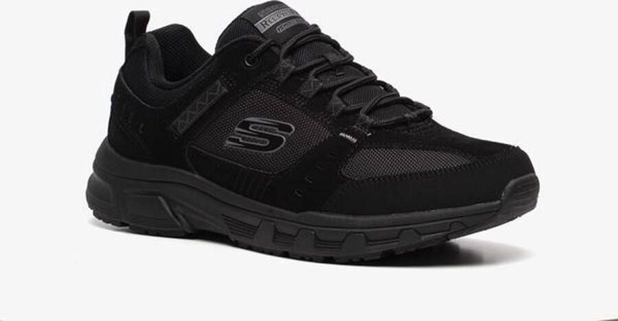 Skechers Sneakers Oak Canyon met memory foam-uitrusting vrijetijdsschoen lage schoen veterschoen