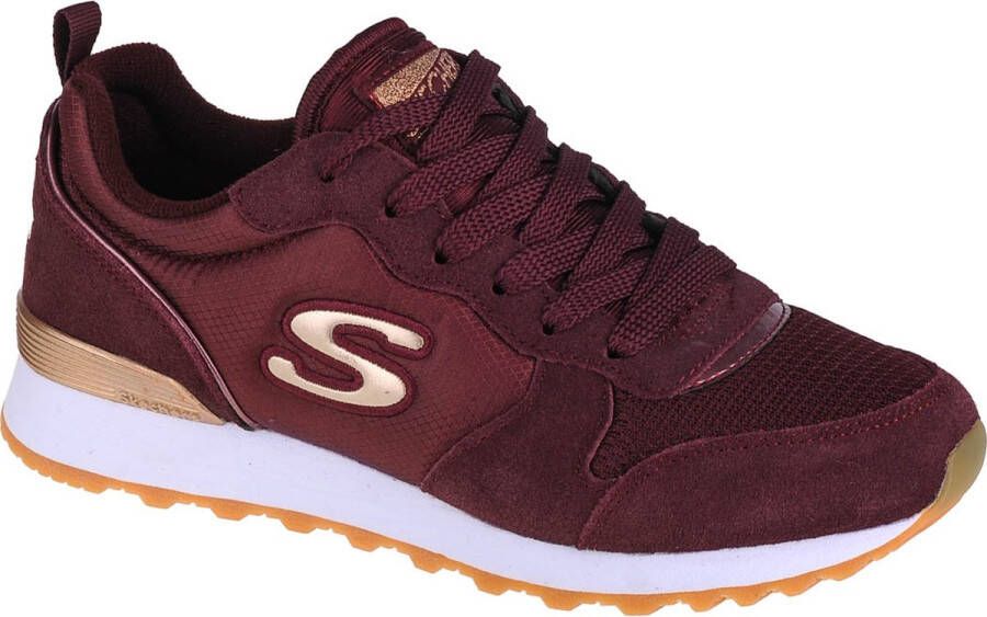 Skechers OG 85 111-BURG Vrouwen Kastanjebruin Sneakers