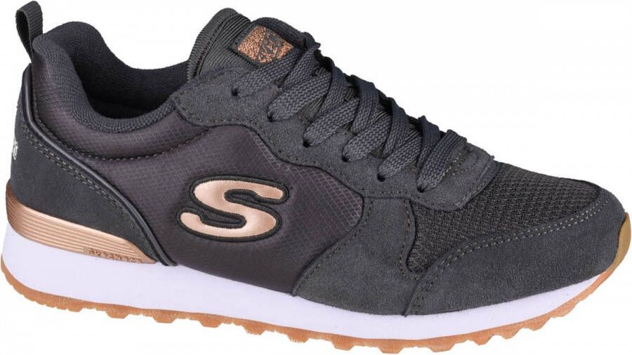 Skechers Sneakers GoldN Gurl Vrijetijdsschoen halfschoen veterschoen met air-cooled memory foam