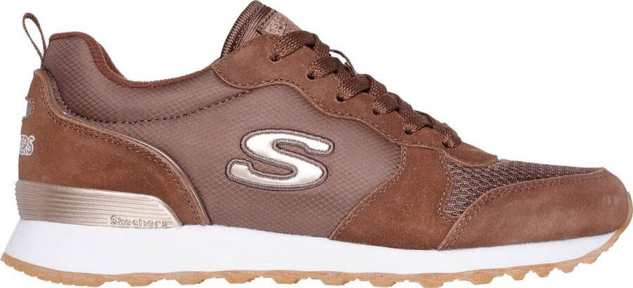 Skechers Og 85 Goldn Gurl Dames Sneakers Donkerbruin