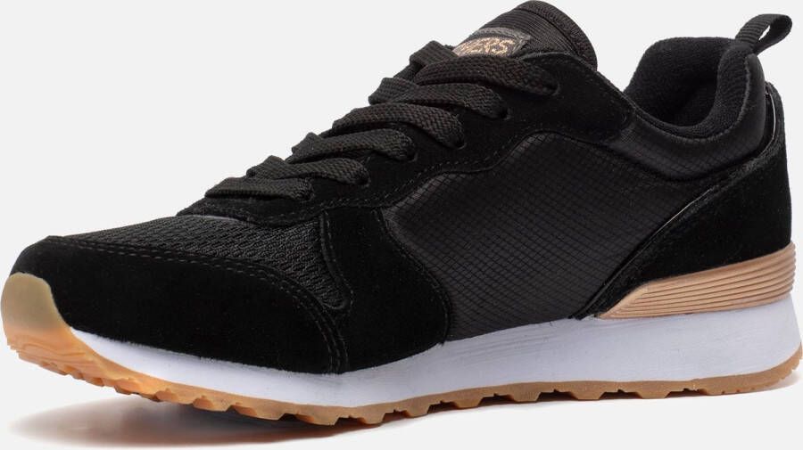 Skechers Sneakers GoldN Gurl Vrijetijdsschoen halfschoen veterschoen met air-cooled memory foam