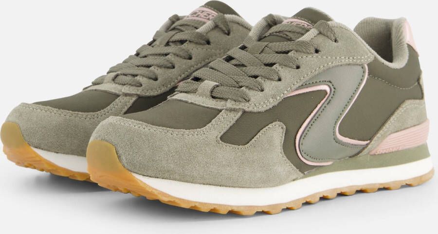 Skechers OG 85 Sneakers groen Suede Dames