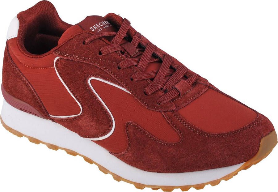 Skechers OG 85 Fresh n Kewl 183202-BURG Mannen Rood Sneakers Sportschoenen