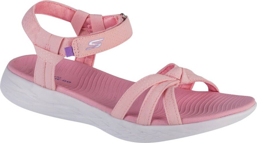 Skechers On the GO 600 303002L-LTPK voor meisje Roze Sandalen