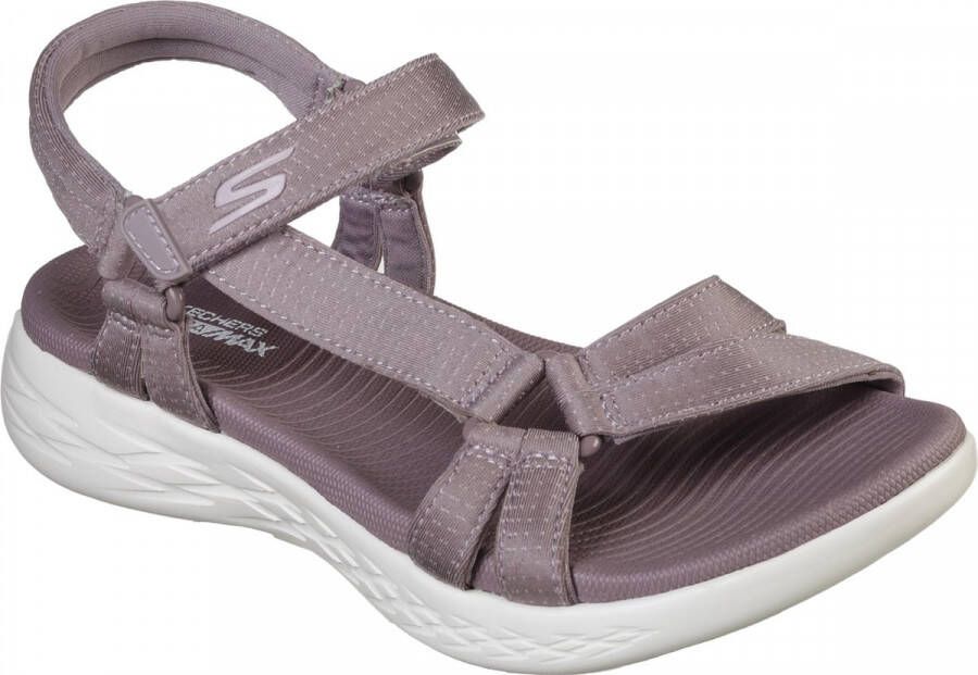 Skechers On The Go 600 Brilliancy Sandalen Dames Light Mauve