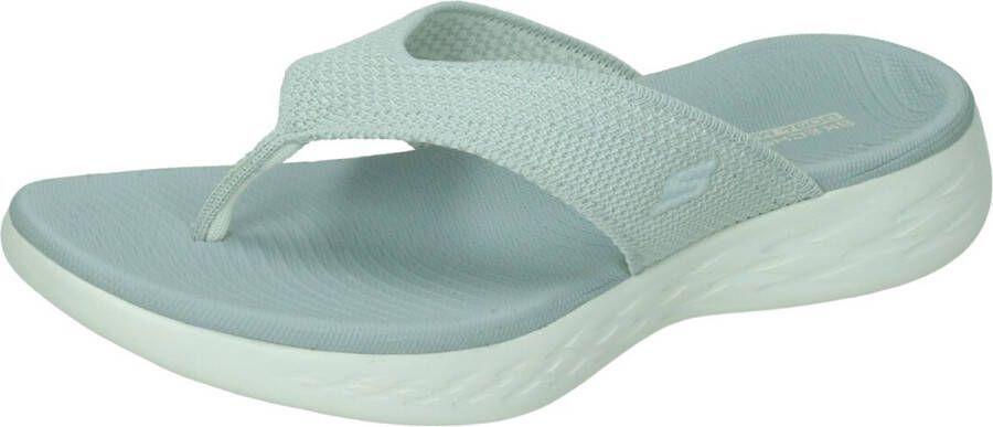 Skechers On The Go 600 Flourish Slipper Vrouwen Grijs