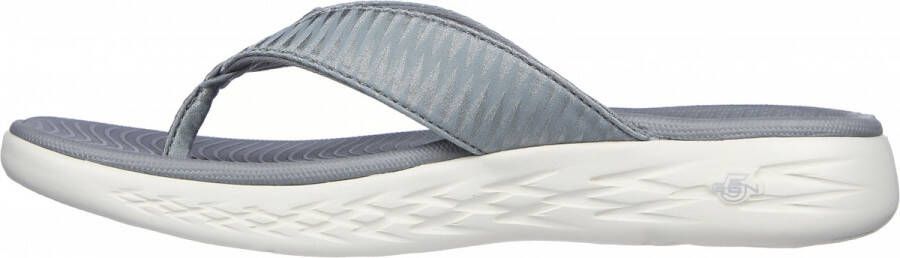 Skechers On the Go dames slipper Licht grijs