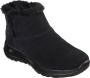 Skechers On The Go Joy Bundle Up 15501-BBK Vrouwen Zwart Laarzen - Thumbnail 1