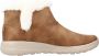 Skechers On the GO Joy Endeavor Dames Gevoerde Winterlaarzen Boots Bruin 144013-CSNT - Thumbnail 1