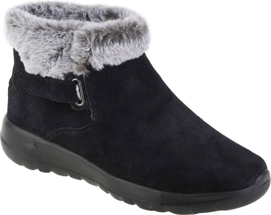 Skechers On The Go Joy First Glance 144041-BKGY Vrouwen Zwart Laarzen Sneeuw laarzen