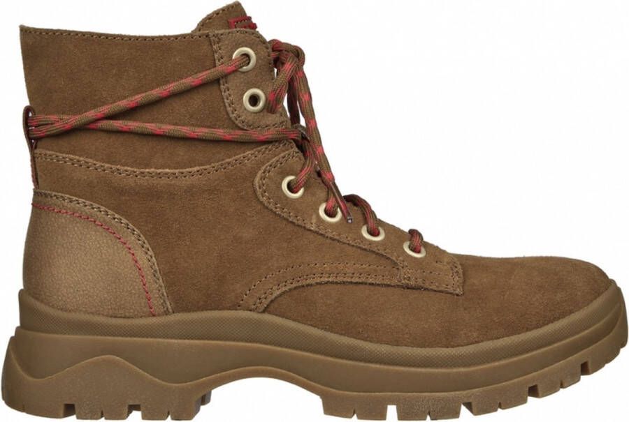 Skechers Dames Enkellaarzen On-The-Go Joy-Plush Dreams Brown Dames