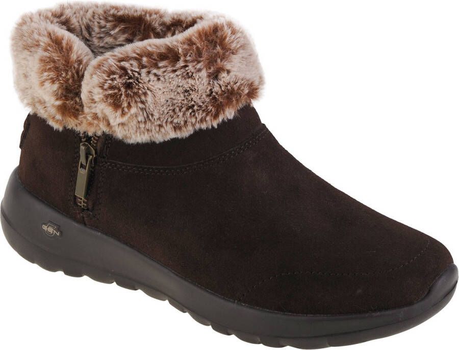 Skechers On The Go Joy-Savvy 144003-CHOC Vrouwen Bruin Laarzen Sneeuw laarzen