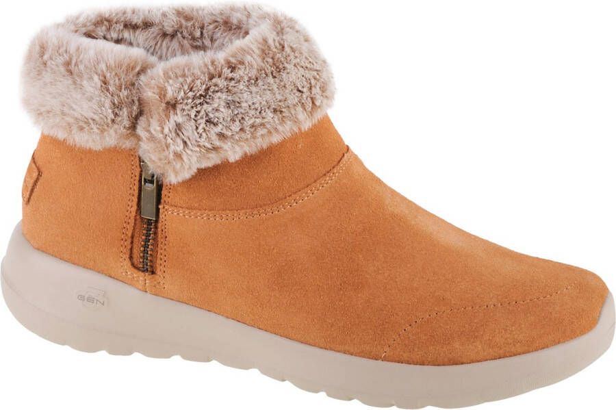 Skechers On The Go Joy-Savvy 144003-CSNT Vrouwen Bruin Laarzen Sneeuw laarzen