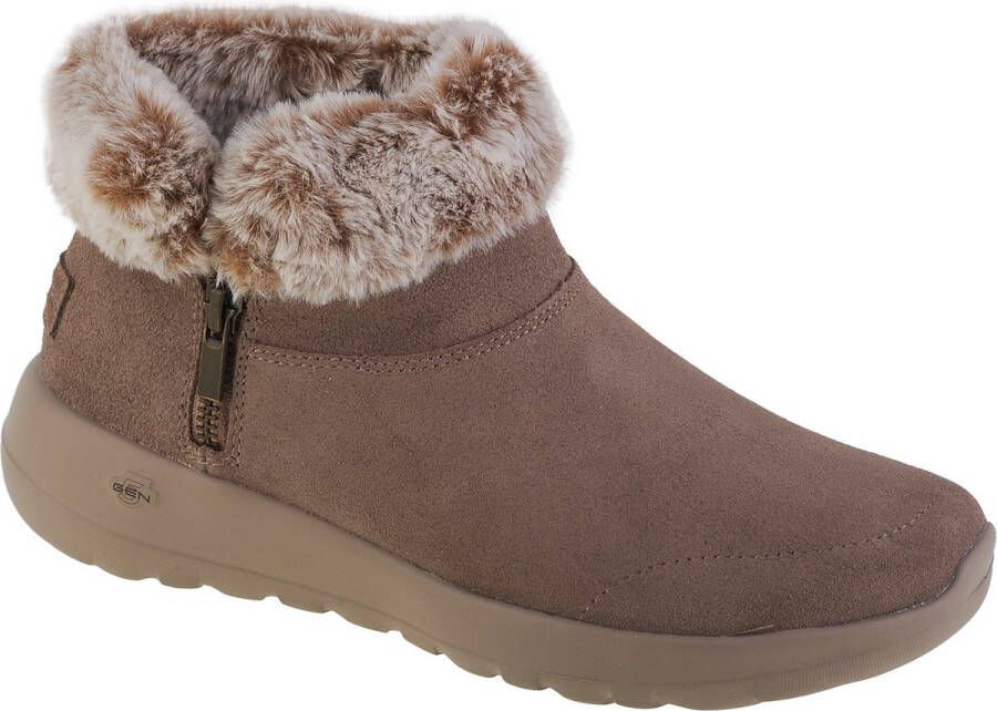 Skechers On The Go Joy-Savvy 144003-DKTP Vrouwen Bruin Laarzen Sneeuw laarzen