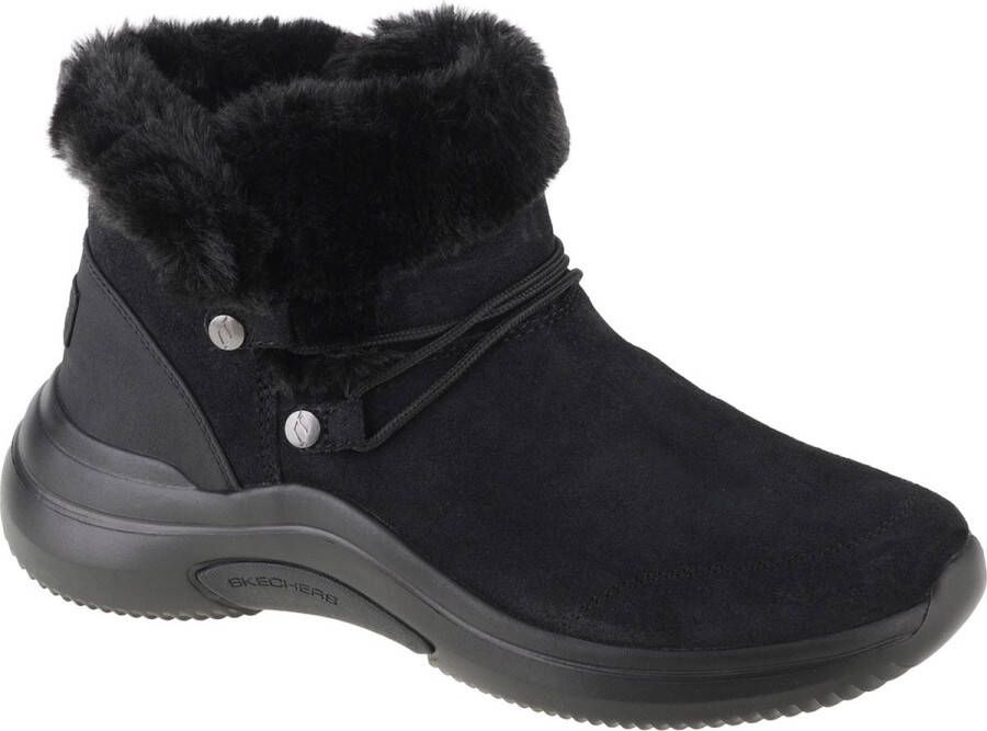 Skechers On The Go Midtown-Cozy Vibes 144271-BBK Vrouwen Zwart Laarzen