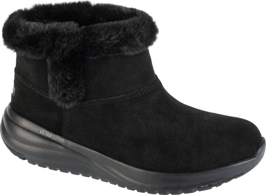 Skechers On-The-Go Stellar Cozy Step 144775-BBK Vrouwen Zwart Laarzen