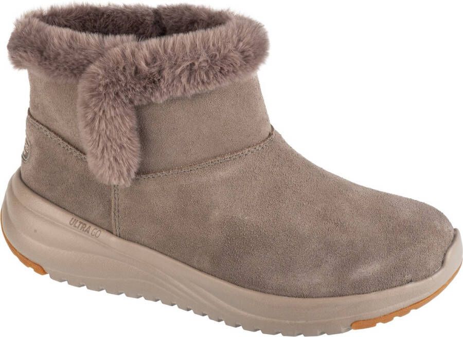 Skechers On-The-Go Stellar Cozy Step 144775-DKTP Vrouwen Bruin Laarzen