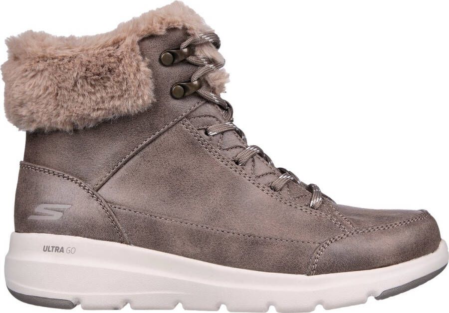 Skechers On The Go Veterboots taupe Synthetisch