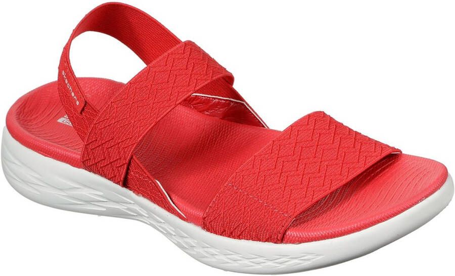 Skechers OTG damessandalen ON-THE-GO 600 GIRLS TRIP sandalen dames rood