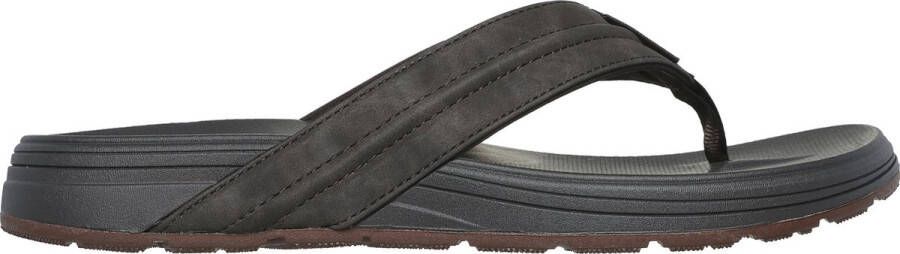 Skechers Teenslippers PATINO-MARLEE zomerschoen slippers poolslides zwemschip met zachte tussenstuk voor de tenen