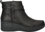 Skechers Pier-Lite Everlasting 167916-BBK Vrouwen Zwart Laarzen Chelsea laarzen - Thumbnail 1