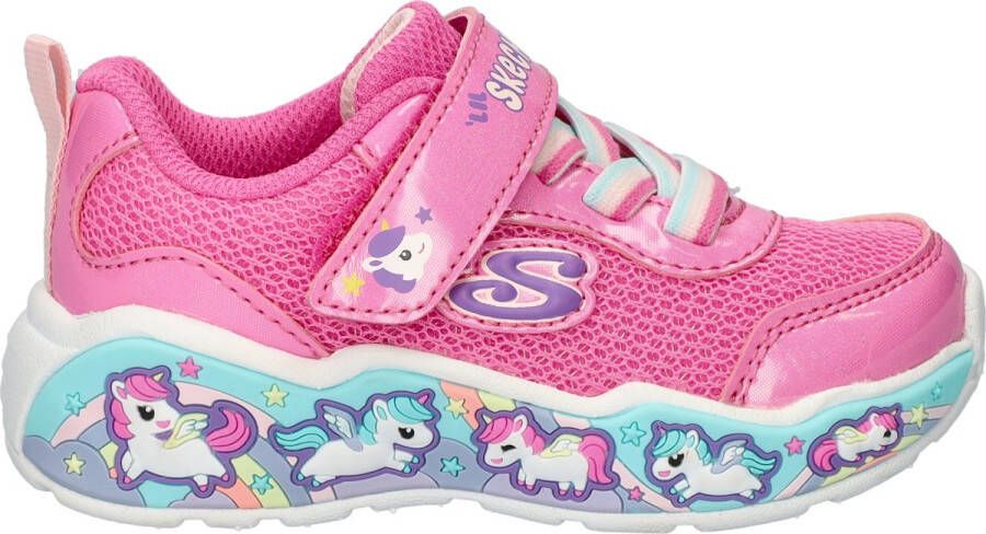 Skechers Play Scene Fun Squad meisjes sneaker Roze