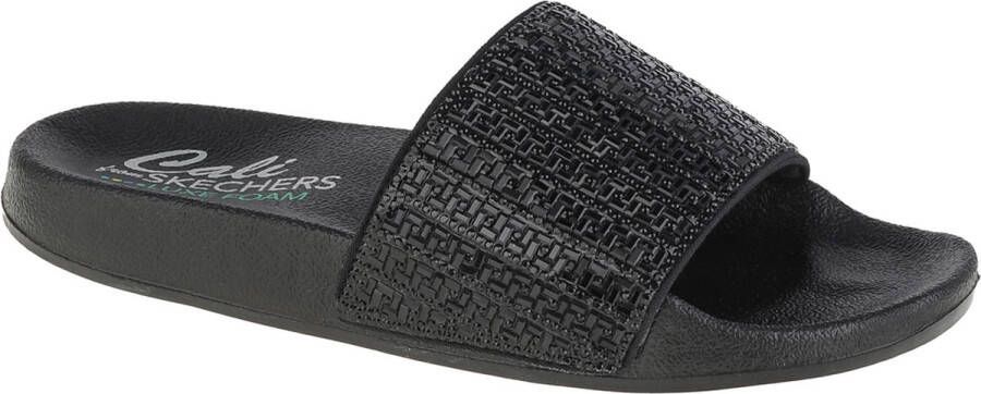 Skechers Slippers POP UPS NEW SPARK zomerschoen slippers met glinsterende bandage