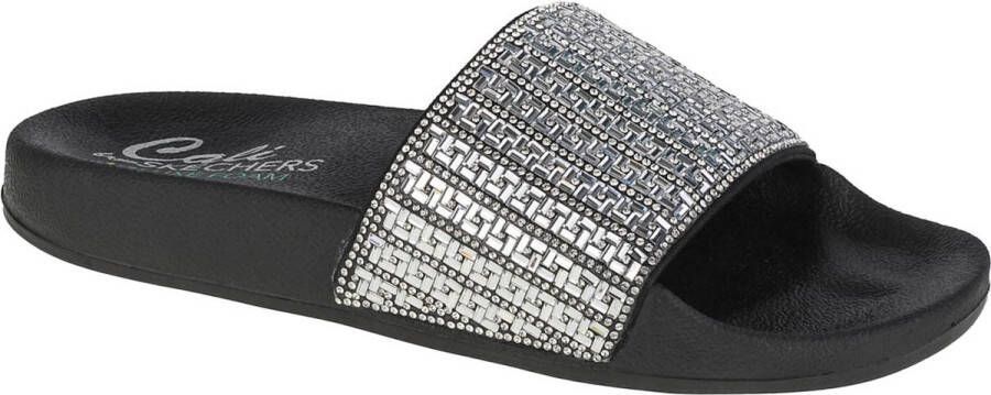 Skechers Pop Ups-New Spark 119320-BLK Vrouwen Zilver Slippers