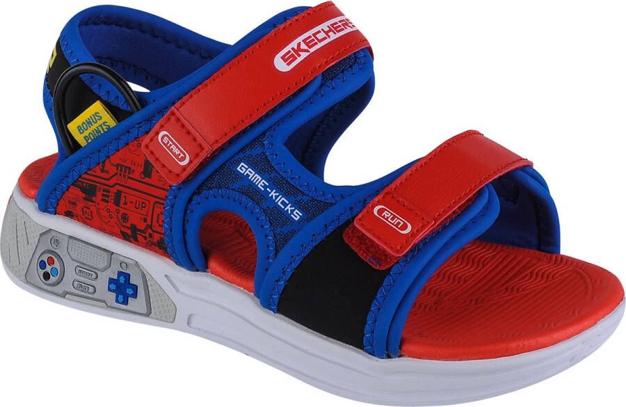 Skechers Power Splash 402264L-RDBL voor een jongen Rood Sandalen