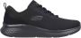 Skechers Sportieve en Elegante Sneaker met Comfort Black Dames - Thumbnail 1