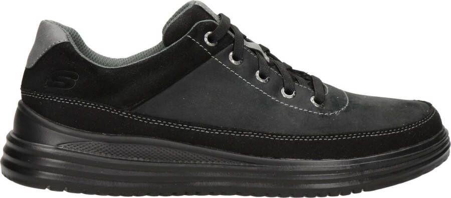 Skechers Klassieke Comfortabele Sneaker Black Heren