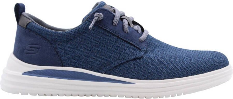 Skechers Proven Sneakers Blauw Man