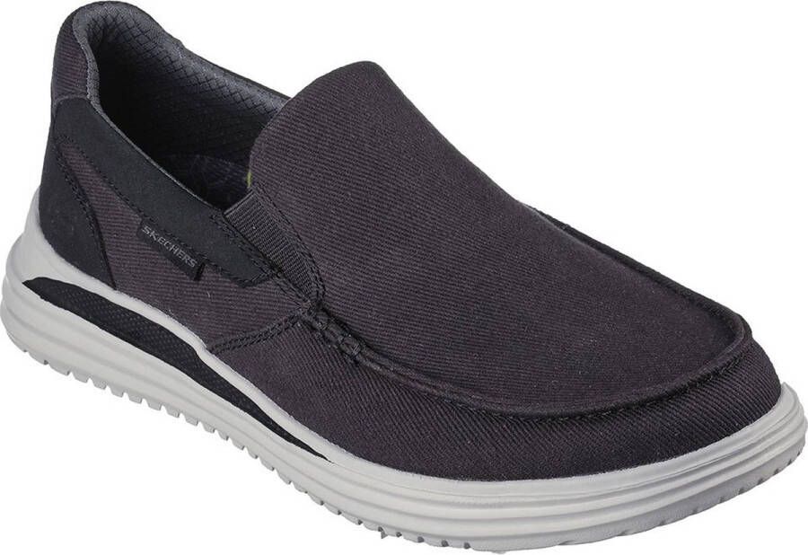 Skechers Stijlvolle MOC Sneakers voor Mannen Black Heren