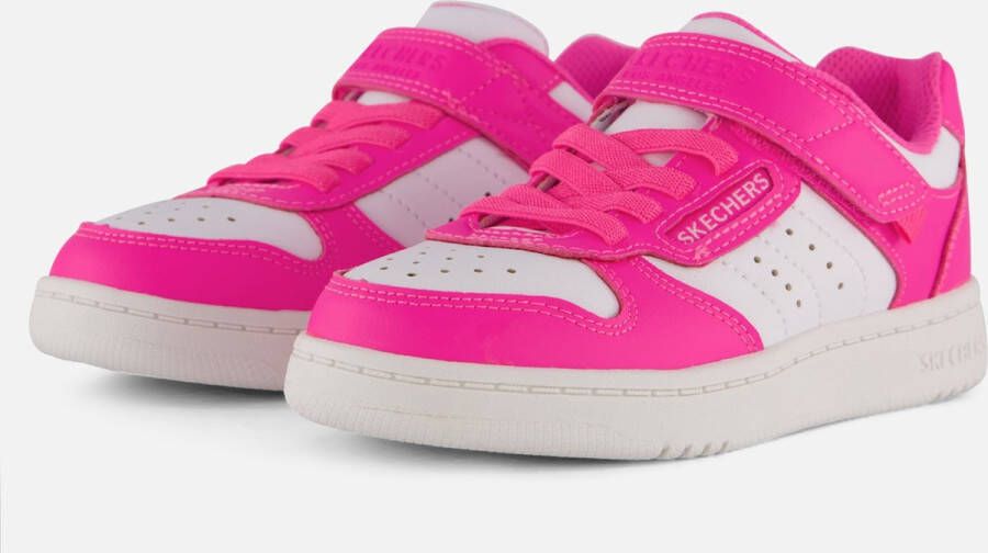 Skechers Quick Street Court Classic Sneakers roze Dames