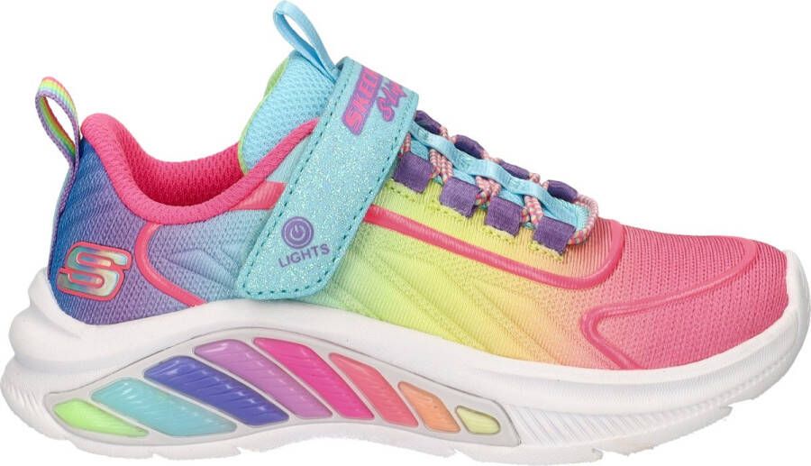 Skechers Rainbow Cruisers Meisjes Sneakers Turquoise Multicolour