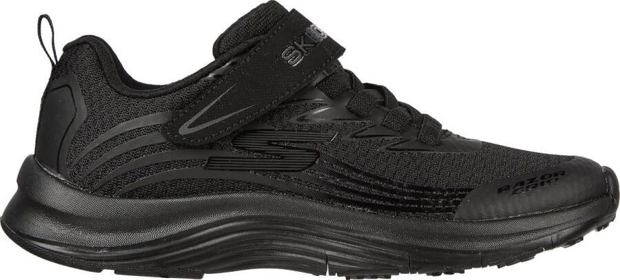 Skechers Razor Grip Jongens Sneakers Zwart