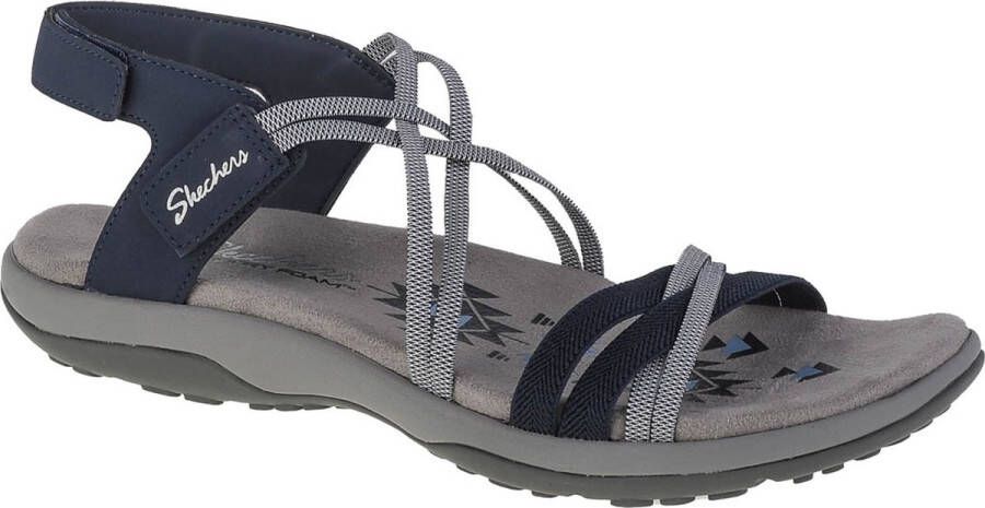 Skechers Reggae Slim–Takes Two 163112 NVY Vrouwen Marineblauw Sandalen - Foto 1