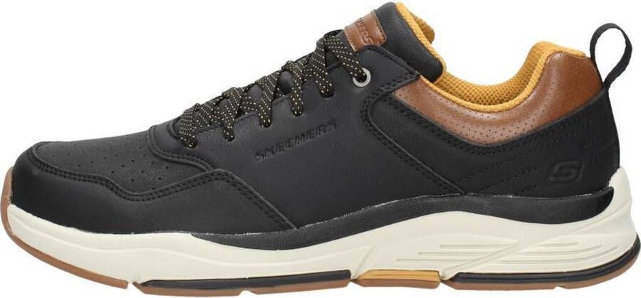 Skechers Relaxed Fit: Benago Treno Veterschoenen Laag zwart