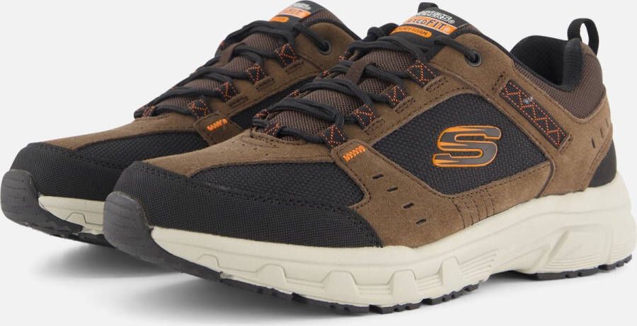 Skechers 51893 CHBK leren heren wandelschoenen Bruin