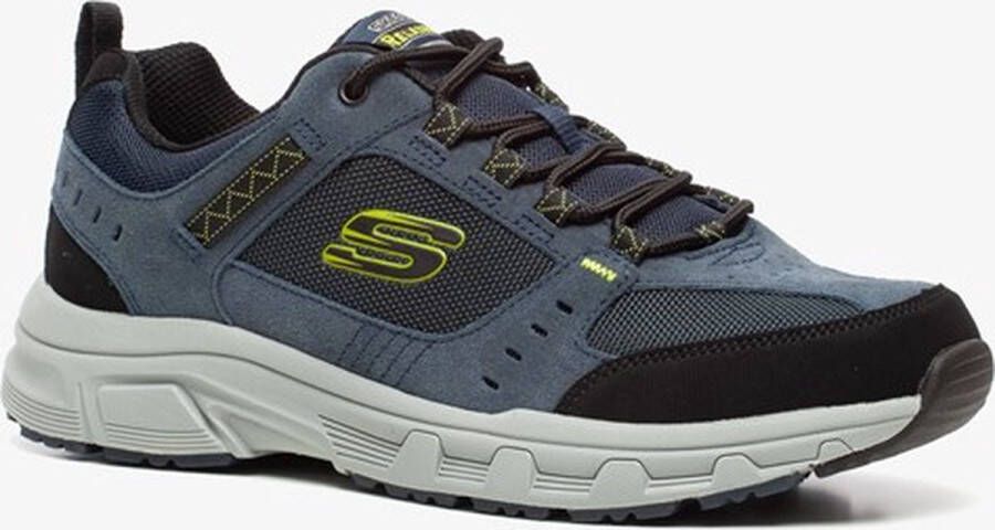 Skechers Relaxed Fit: Oak Canyon wandelschoenen Blauw Extra comfort Memory Foam