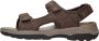 Skechers Bruine Herensandalen met Klittenbandsluiting en Luxe Foam Bruin Heren - Thumbnail 1