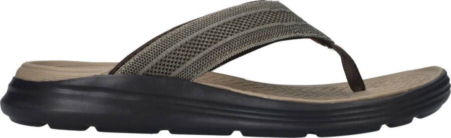 Skechers Relaxed Fit:Sargo-Point Vista Slipper Mannen Groen