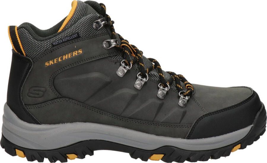 Skechers Relment Daggett 204642 CHAR Mannen Grijs Trekkingschoenen